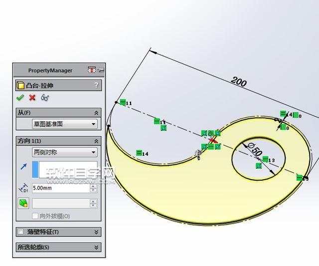 SolidWorks制作太極仿真動(dòng)畫