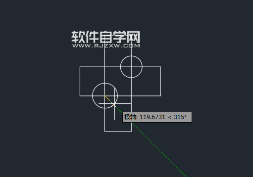 CAD2019怎么捕捉交點(diǎn)繪圖