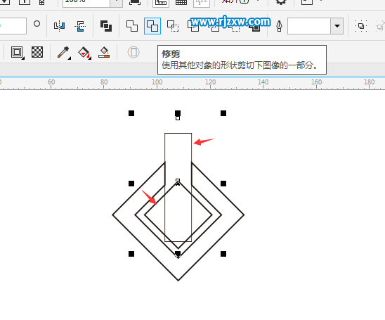 利用CDR偏移路徑設(shè)計(jì)LOGO