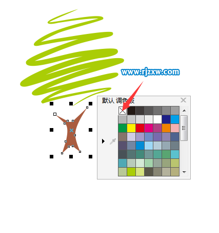 用CDRX7設(shè)計創(chuàng)意的小樹圖形