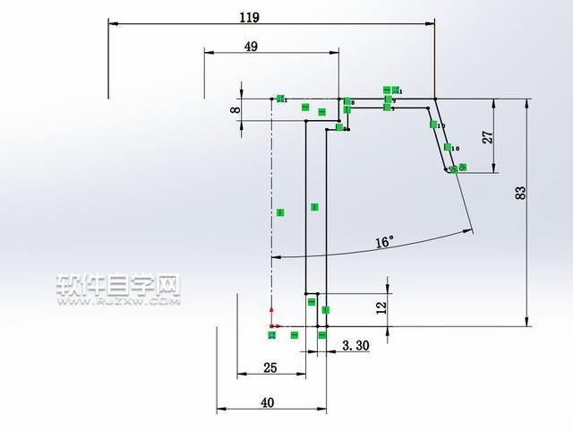 SolidWorks零件實(shí)體旋轉(zhuǎn)練習(xí)的介紹