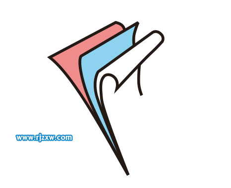 CDRX8制作翻書主題LOGO設(shè)計