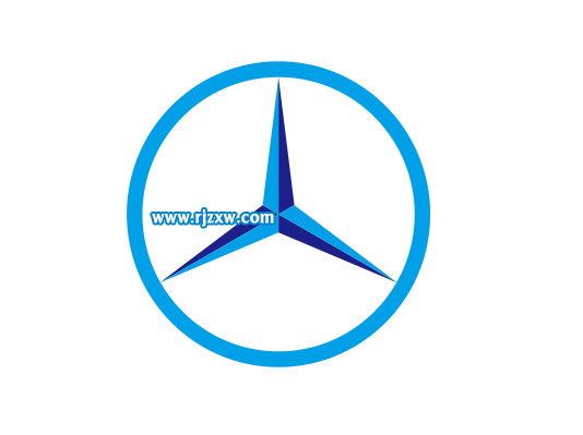 CDRX8設(shè)計(jì)奔馳標(biāo)志LOGO教程