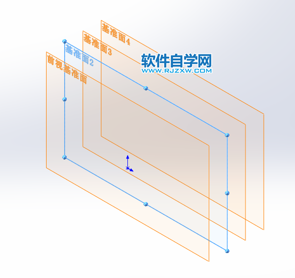 solidworks怎么一次性偏移多個(gè)基準(zhǔn)面